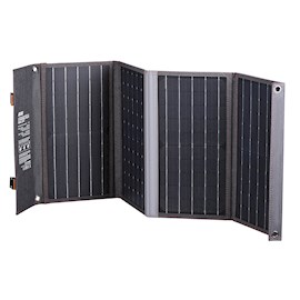 პორტატული დამტენი მზის ენერგიით 2E PSP0021, 36W, USB-C, USB-A QC, Solar Power Bank, Black
